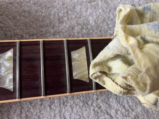 Cleaning your fretboard